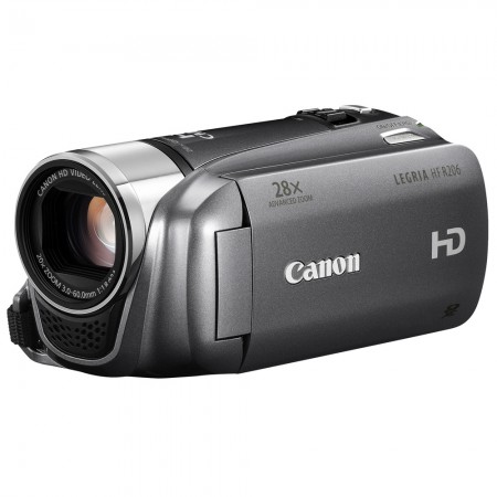 Videocámara Canon LEGRIA HF R206 Full HD con dos slot Marca: Canon  Incluye funda y tarjeta de 4 GB   145 DOLARES